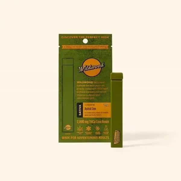 Vapes Desechables Wildwood THCa Live Resin – Colección Premium de Diamante Líquido de 2g