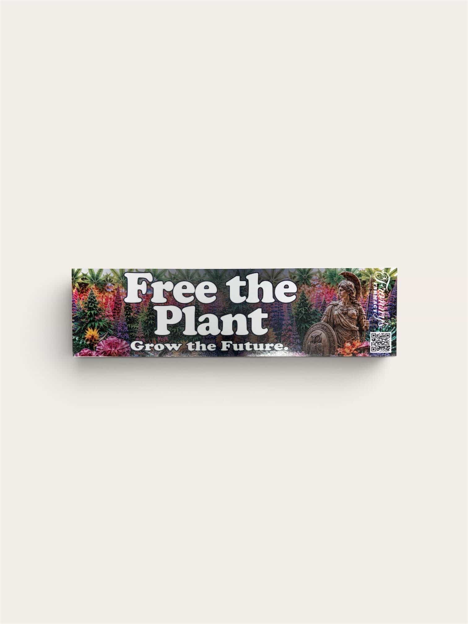Calcomanía para parachoques - Free The Plant