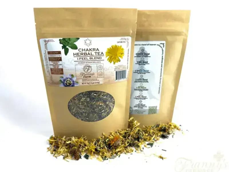 Franny's Farm Chakra Tea- "I FEEL" Wonder Woman Wellness imagen 5