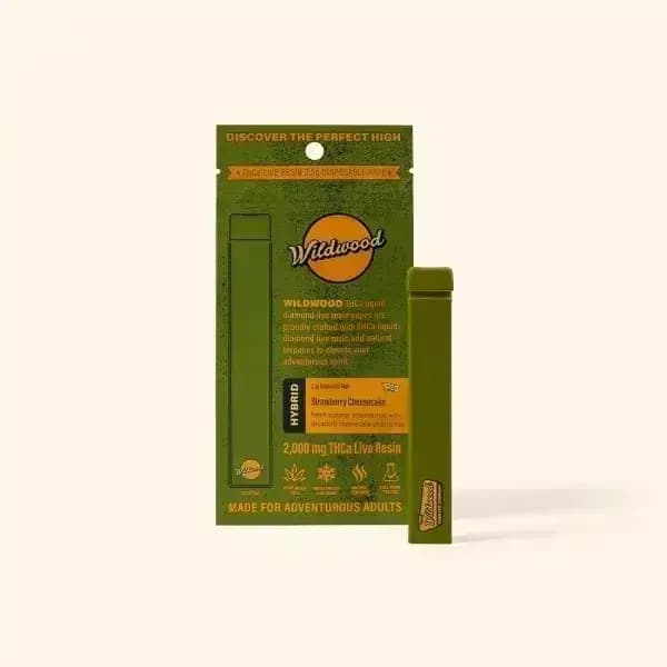Vapes Desechables Wildwood THCa Live Resin – Colección Premium de Diamante Líquido de 2g imagen 6