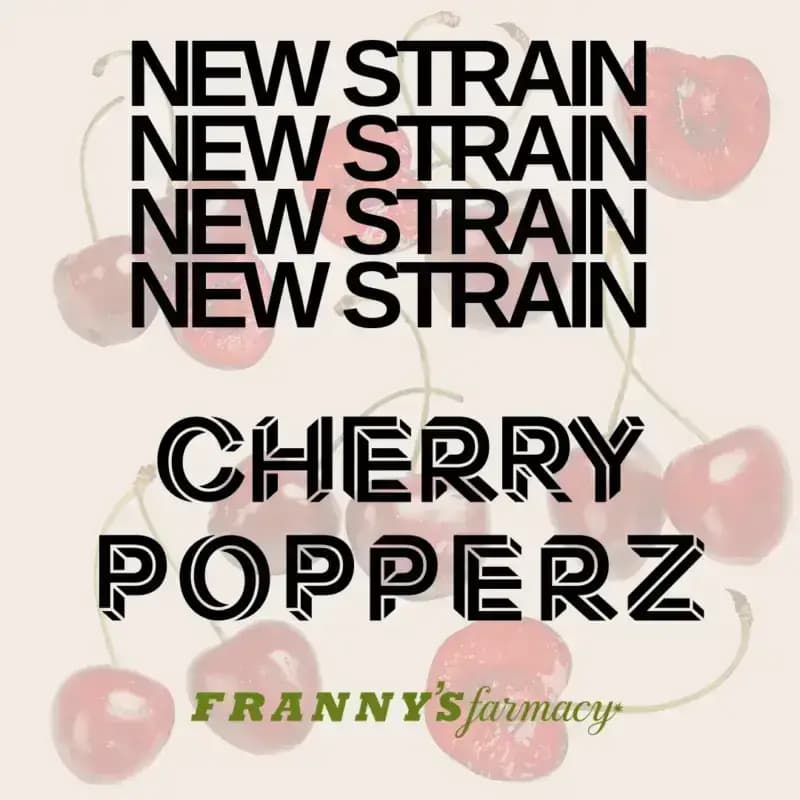 Cherry Popperz- Sativa, 27.10%