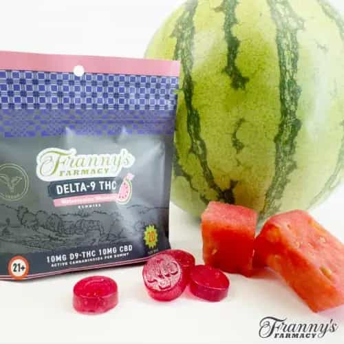 Watermelon Wonder Delta-9 THC Gummies Now Vegan + No Melt
