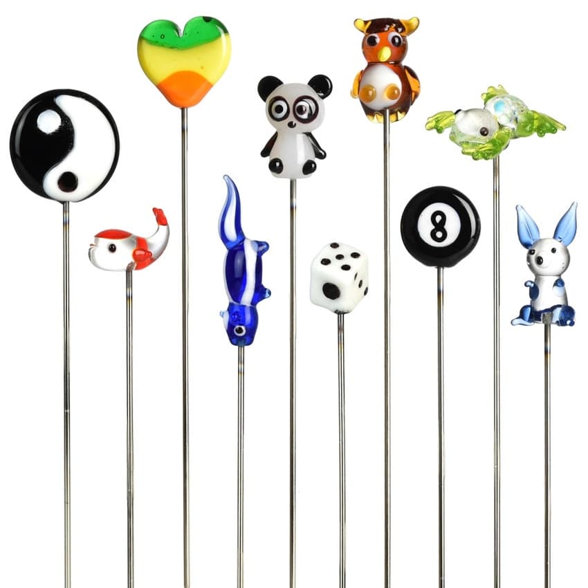Glass Hairpin Poker Dab Tool